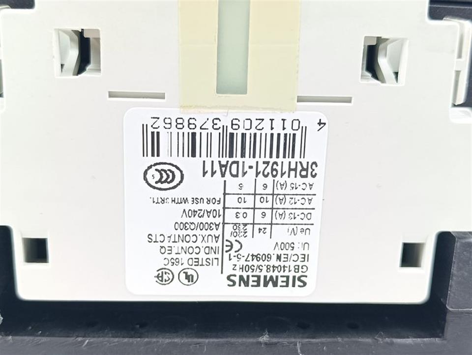 Siemens Sirius 3RT1054-1AP36 3RH1921-1DA11 RT1956-1CD00 3RH1921-2FA22 TOPZUSTAND