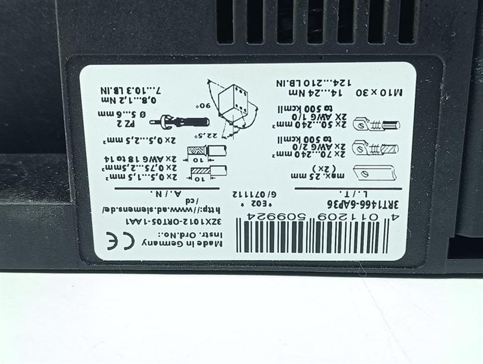 Siemens SIRIUS 3RT1466-6AP36 + 3RH1921-1DA11 + 3RT19655AP31 TOP ZUSTAND