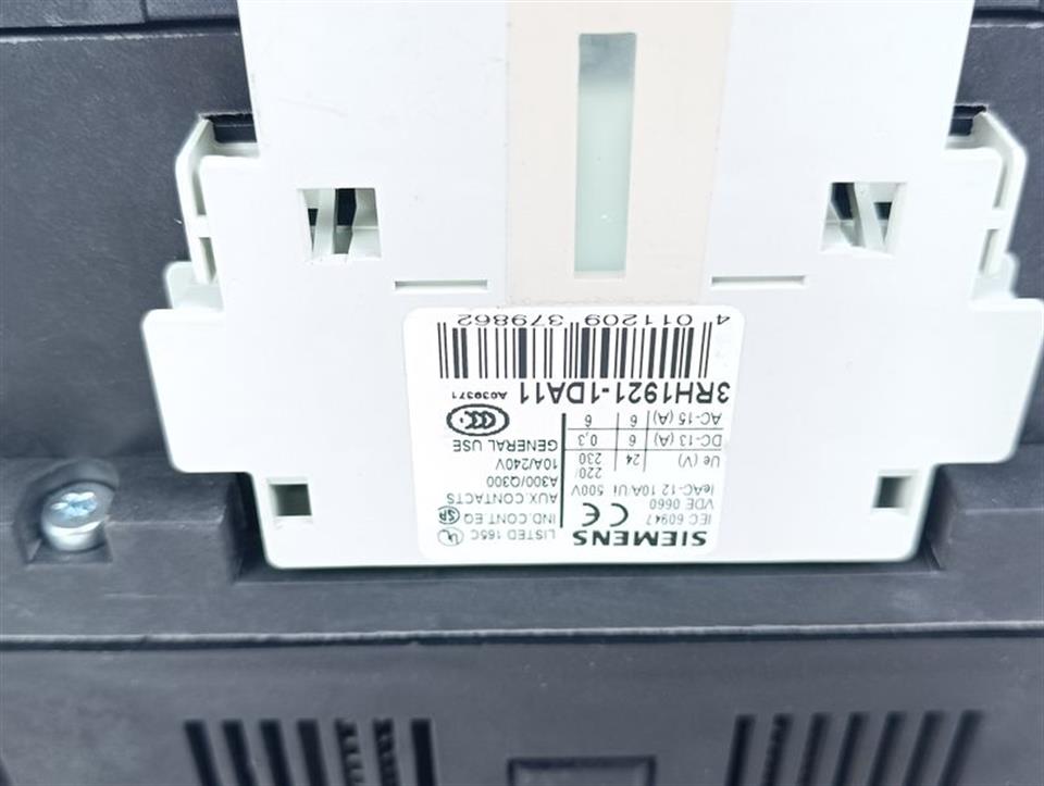 Siemens SIRIUS 3RT1466-6AP36 + 3RH1921-1DA11 + 3RT19655AP31 TOP ZUSTAND