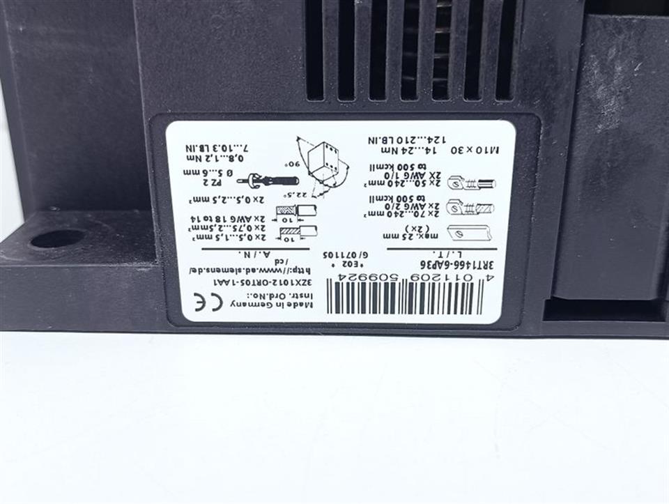 Siemens SIRIUS 3RT1466-6AP36 + 3RH1921-1DA11 + 3RT19655AP31 TOP ZUSTAND