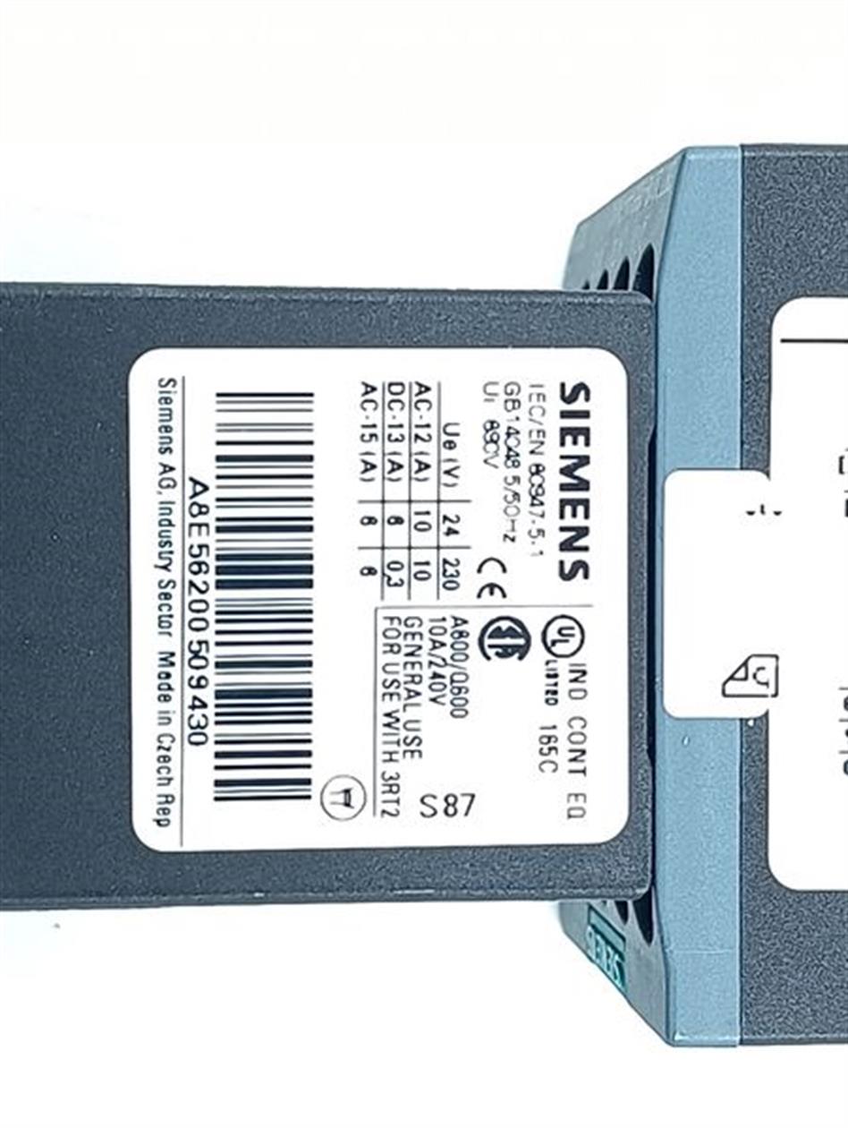 Siemens SIRIUS 3RT2018-1BB44-3MA0 + A8E56200509430  TOP ZUSTAND