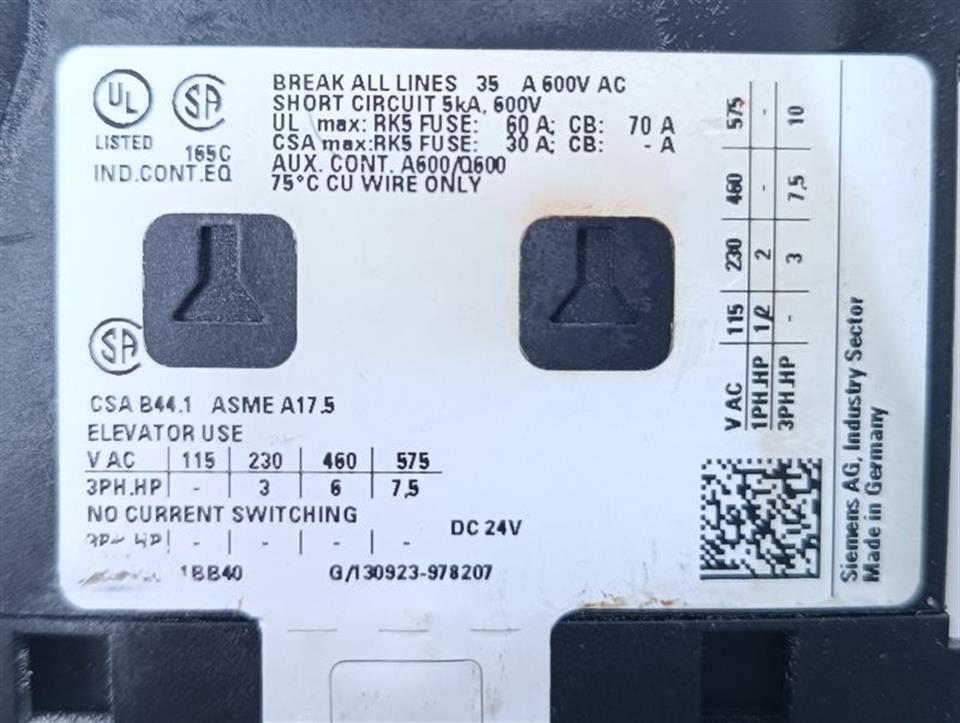 Siemens SIRIUS 3RT2024-1BB40 + 3RH2911-1GA22 TOP ZUSTAND