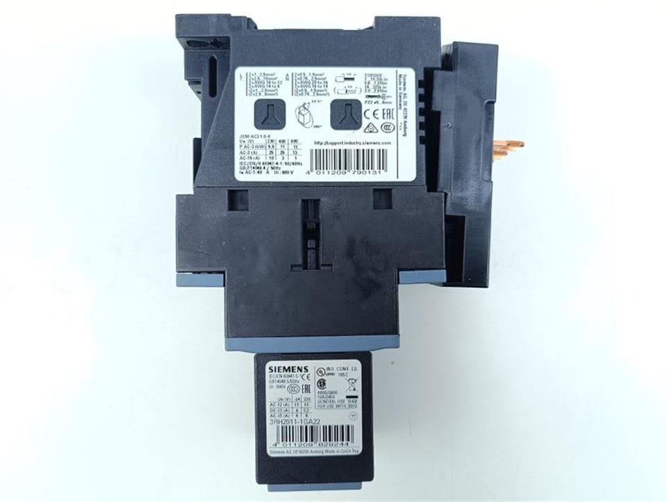 Siemens SIRIUS 3RT2026-1BB40 + 3RH2911-1GA22 TOP ZUSTAND