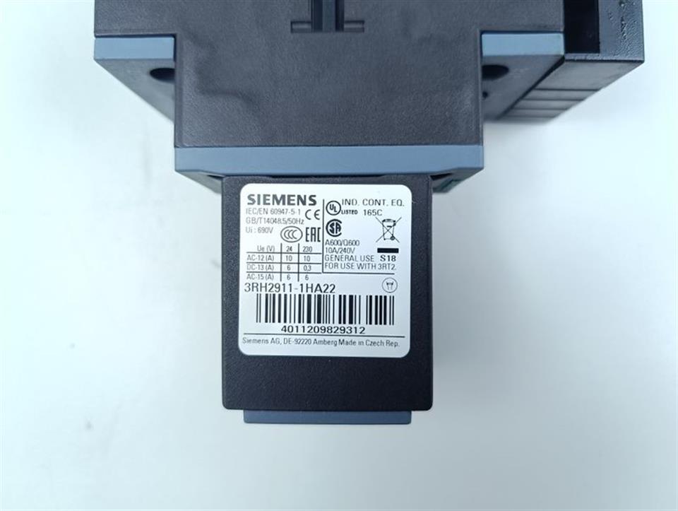 Siemens Sirius 3RT2028-1BB40 + 3RH2911-1HA22 TOP ZUSTAND