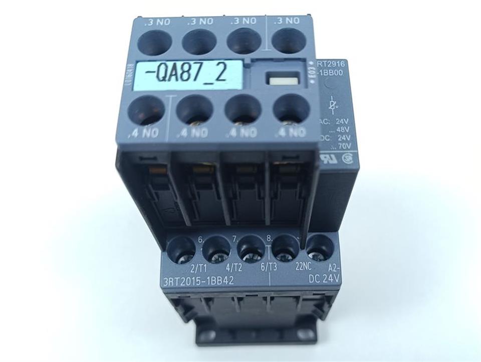 Siemens SIRIUS 3RV1011-0JA10 E09 + 3RT2015-1BB42 E06 + 3RT2916-1BB00 TOP ZUSTAND