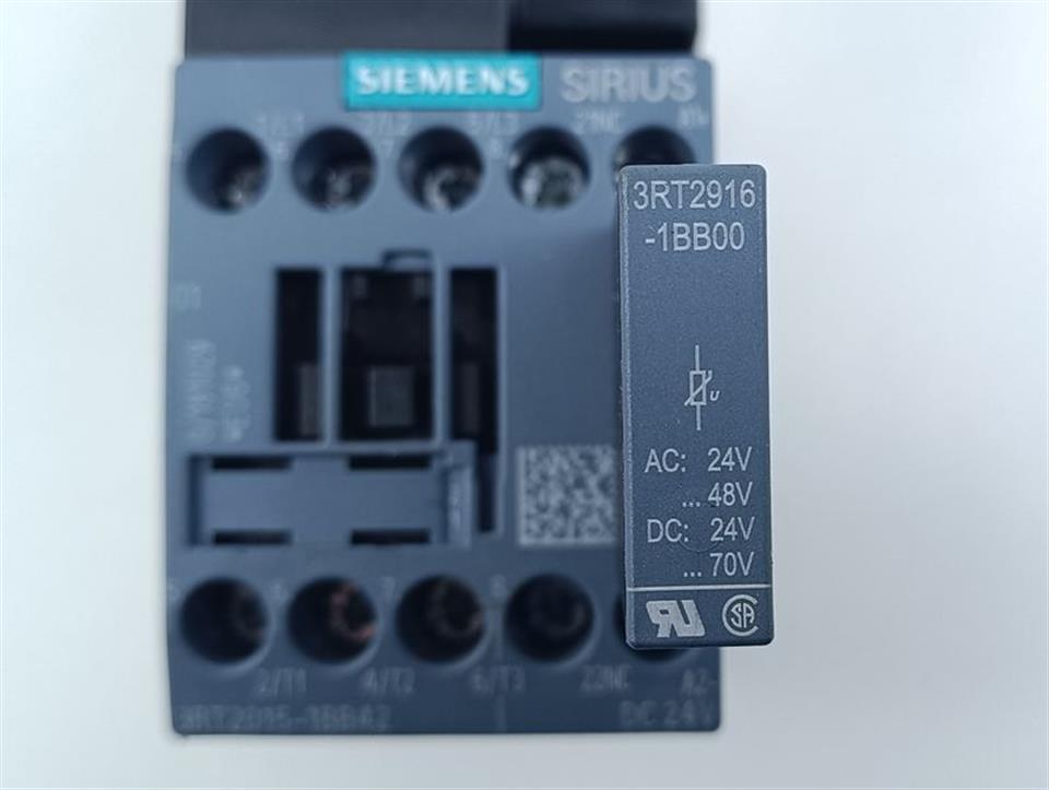 Siemens SIRIUS 3RV1011-0JA10 E09 + 3RT2015-1BB42 E06 + 3RT2916-1BB00 TOP ZUSTAND