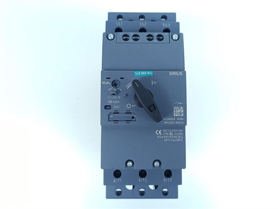 Siemens SIRIUS 3RV2042-4HA10 Leistungsschalter E04 TOP ZUSTAND