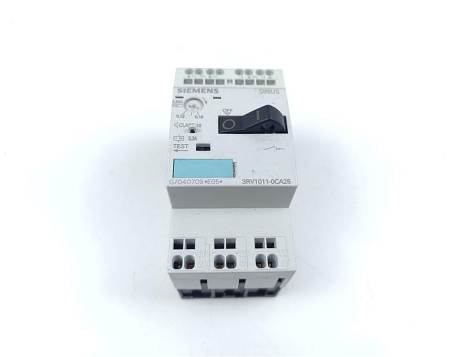 Siemens Sirius Leistungsschalter 3RV1011-0CA25 E05 TOP ZUSTAND