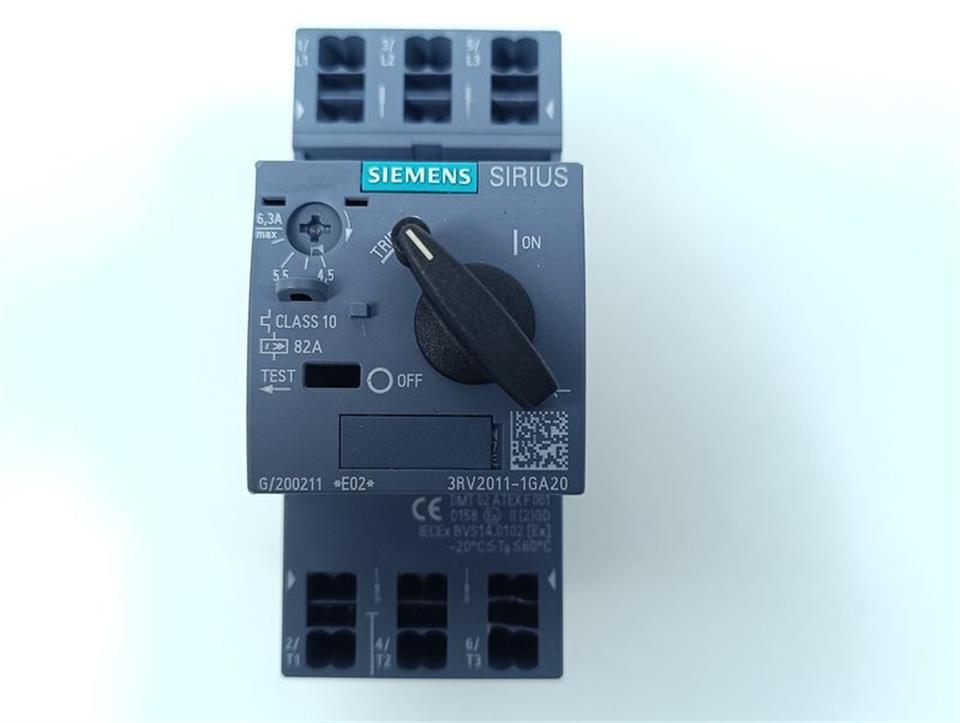Siemens SIRIUS Leistungsschalter 3RV2011-1GA20 TOP ZUSTAND