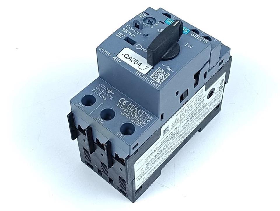 Siemens Sirius Leistungsschalter 3RV2011-1KA15 Top Zustand