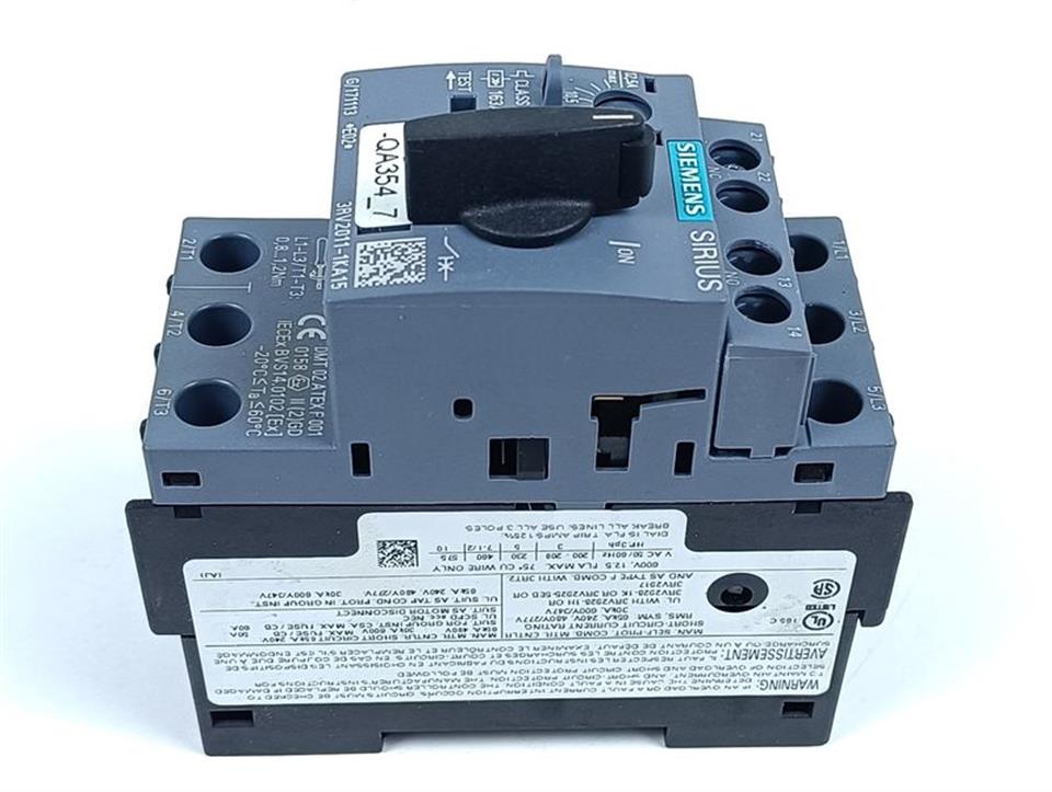 Siemens Sirius Leistungsschalter 3RV2011-1KA15 Top Zustand