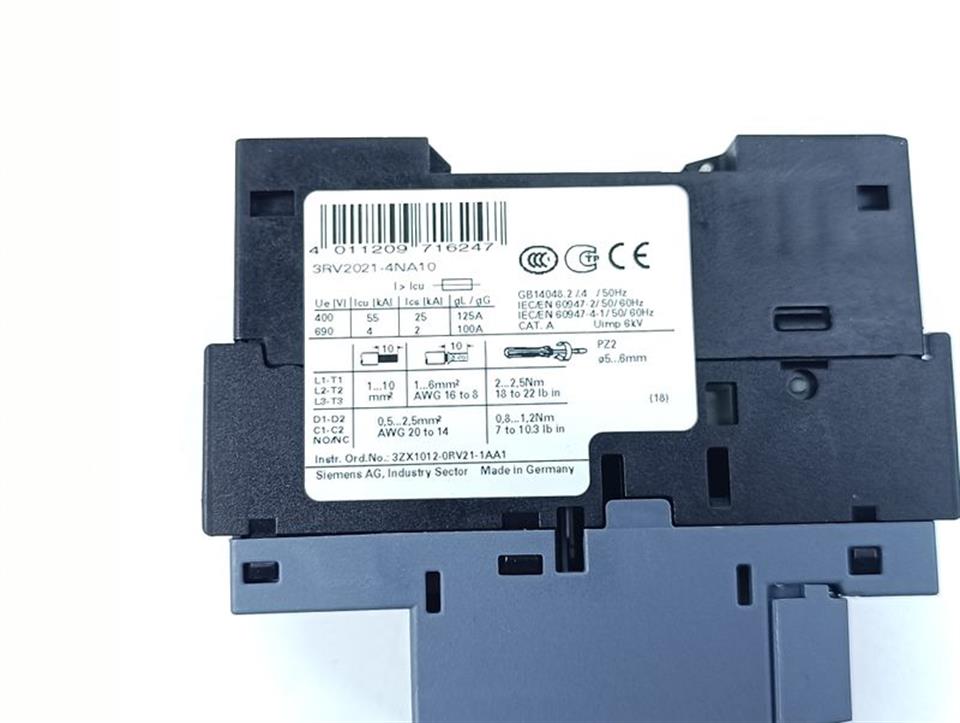 Siemens SIRIUS Leistungsschalter 3RV2021-4NA10 TOP ZUSTAND