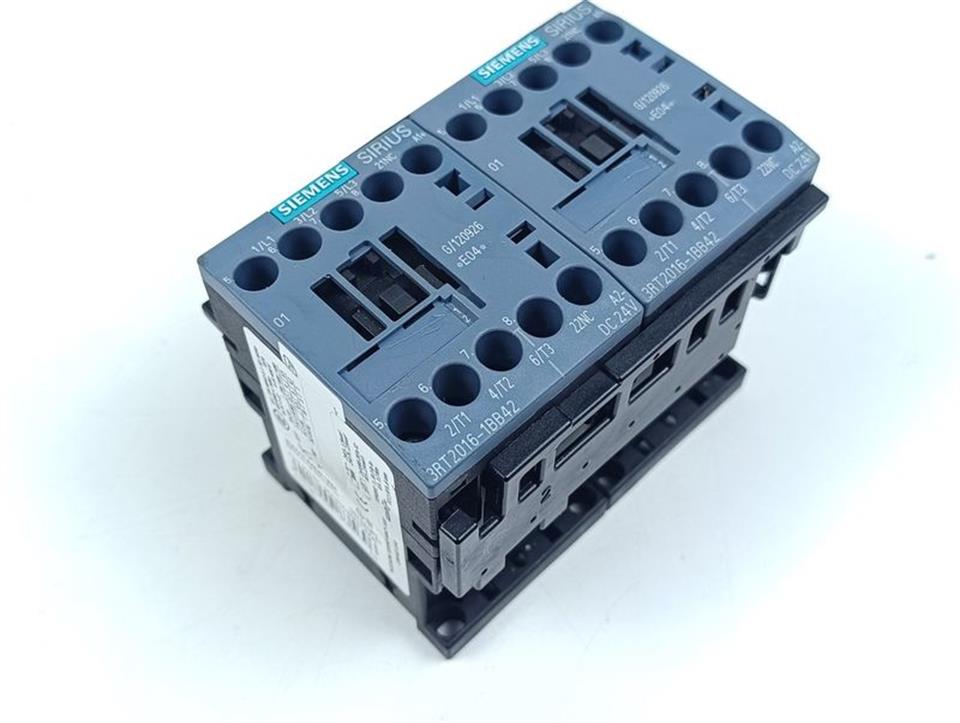 Siemens Sirius Leistungsschütz 2x 3RT2016-1BB42 E-St: 04 TOP ZUSTAND