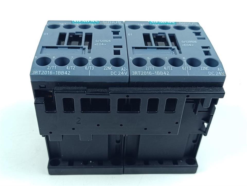 Siemens Sirius Leistungsschütz 2x 3RT2016-1BB42 E-St: 04 TOP ZUSTAND