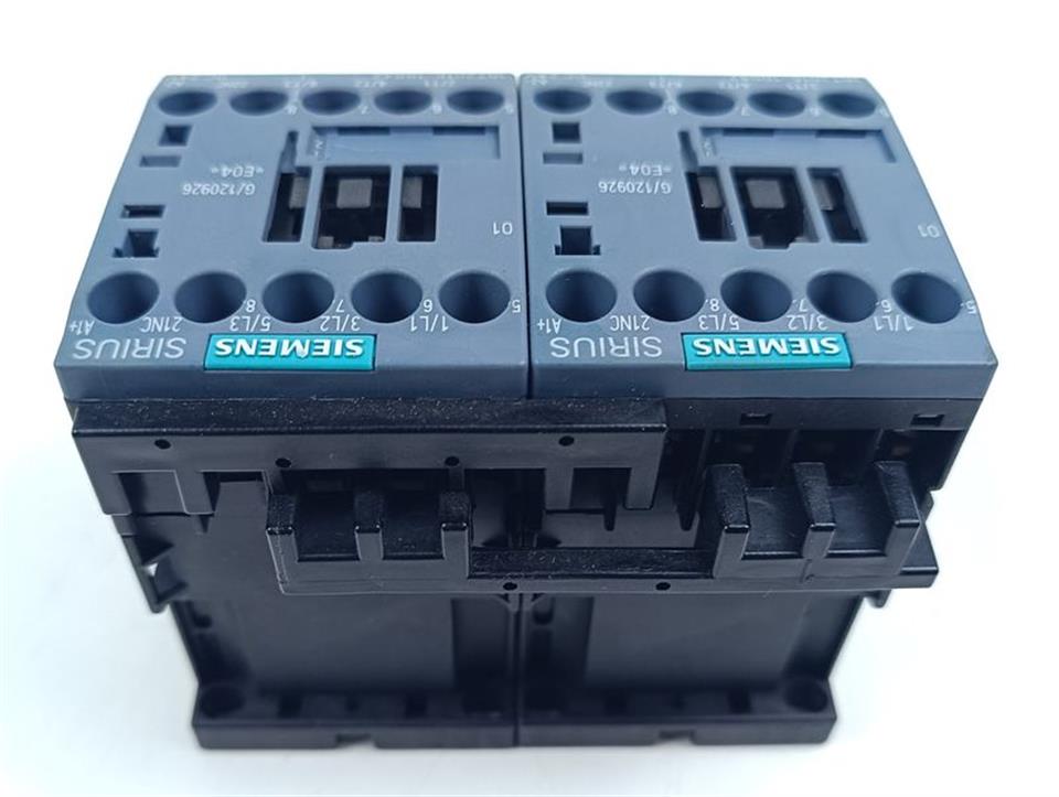 Siemens Sirius Leistungsschütz 2x 3RT2016-1BB42 E-St: 04 TOP ZUSTAND