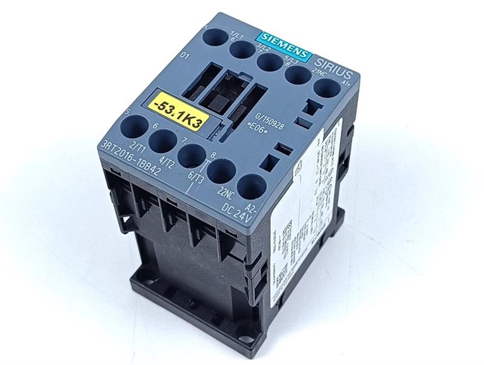 Siemens Sirius Leistungsschütz 3RT2016-1BB42 TOP ZUSTAND