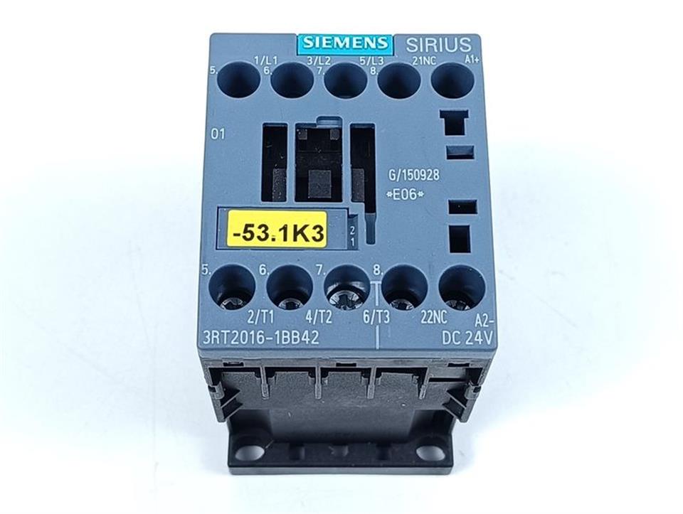 Siemens Sirius Leistungsschütz 3RT2016-1BB42 TOP ZUSTAND