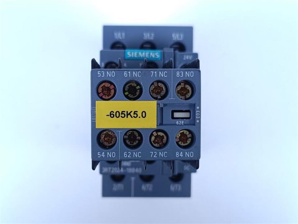 Siemens SIRIUS Leistungsschütz 3RT2024-1BB40 E02 + 3RH2911-1GA22 TOP ZUSTAND