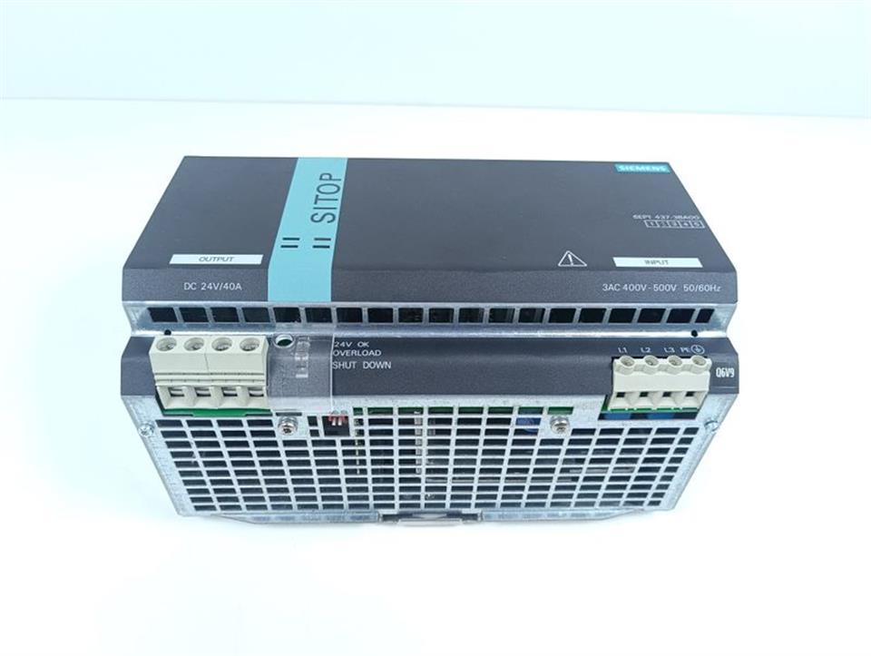 Siemens SITOP 6EP1437-3BA00 6EP1 437-3BA00 E-St 2 400V 20A 24V TESTED NEUWERTIG