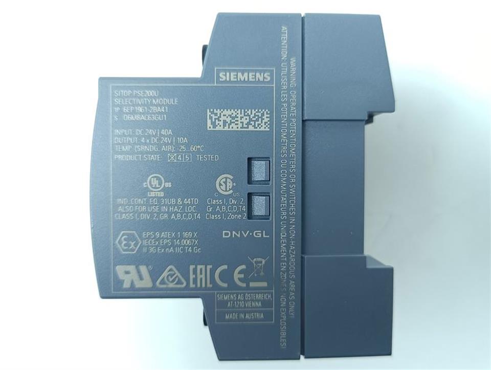 Siemens SITOP PSE200U 6EP1961-2BA41 E-Stand: 03 TOP ZUSTAND