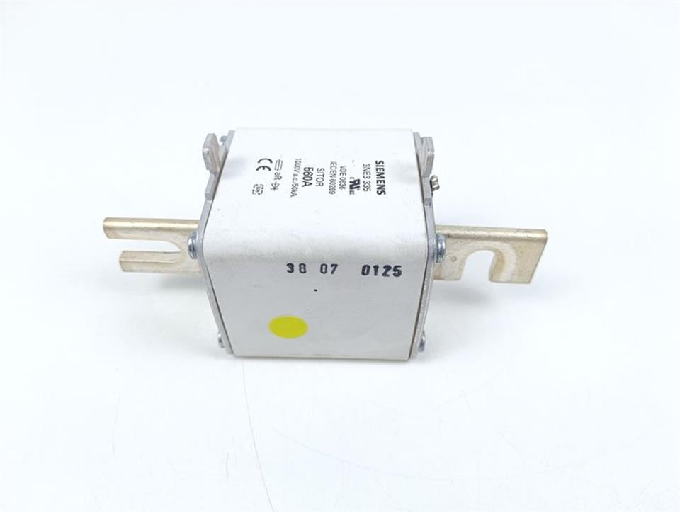 Siemens SITOR 3NE3 335 Sicherungseinsatz 3NE3335 560A 1000VAC/50kA TOP ZUSTAND