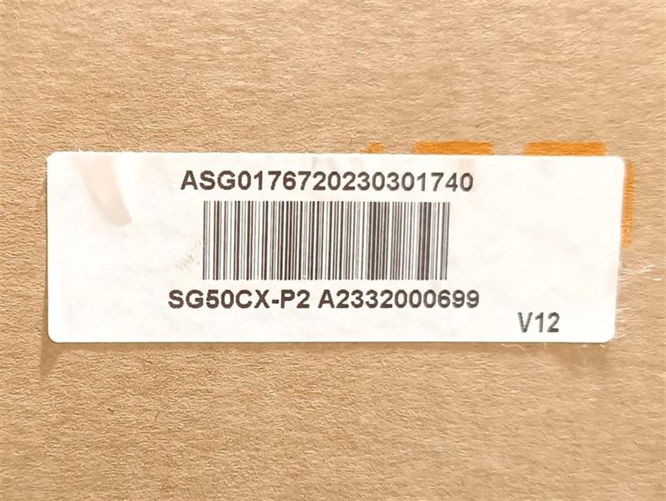 Sungrow SG50CX-P2 V12  Multi MPPT String Wechselrichter 50kVA OVP & SEALED