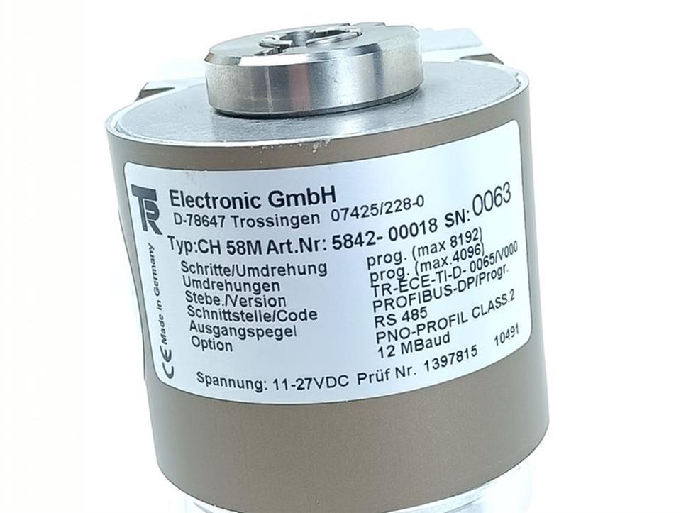 TR Electronic CE 58M Art.Nr. 5842-00018 Pofibus DP RS 485 UNUSED & OVP