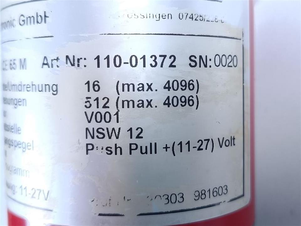 TR electronic CE-65-M Art.-Nr.: 110-00137 TOP ZUSTAND & OVP