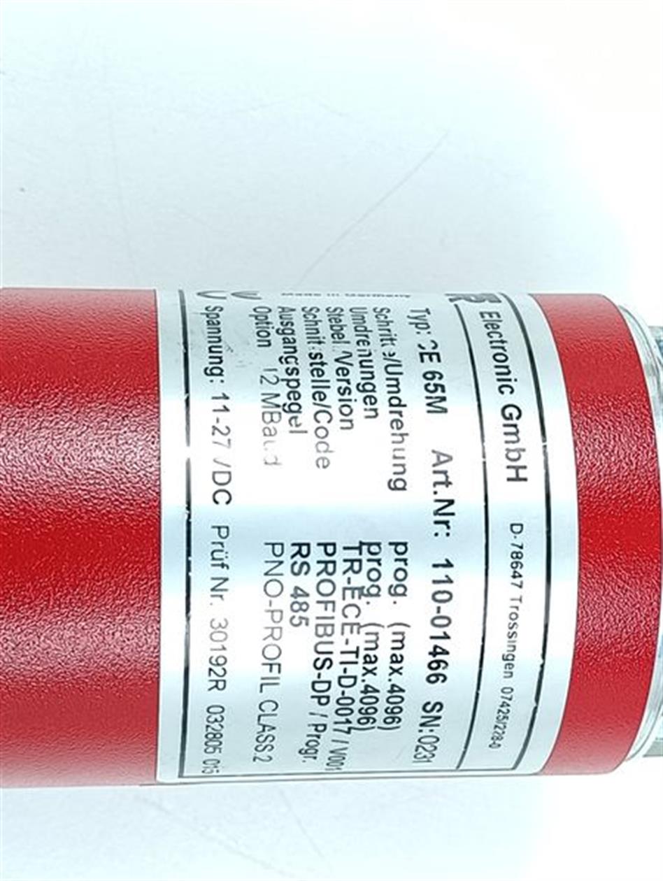 TR Electronic CE 65M Art.Nr.110-01466 Pofibus DP RS 485 NEUWERTIG & OVP