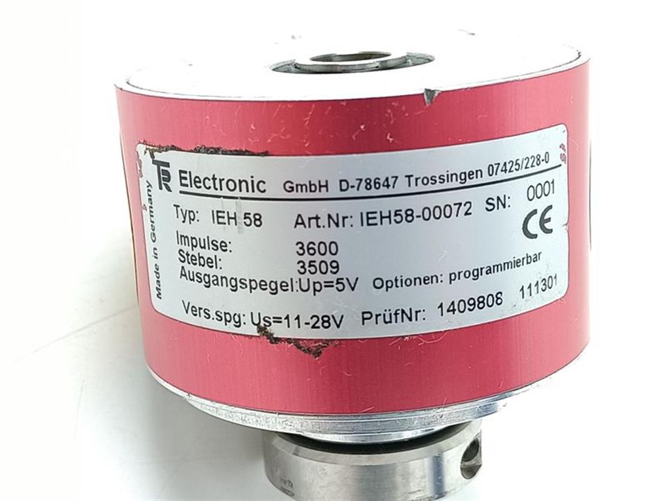 TR Electronic  IEH58  Art.Nr .IEH58-00072  Gebraucht