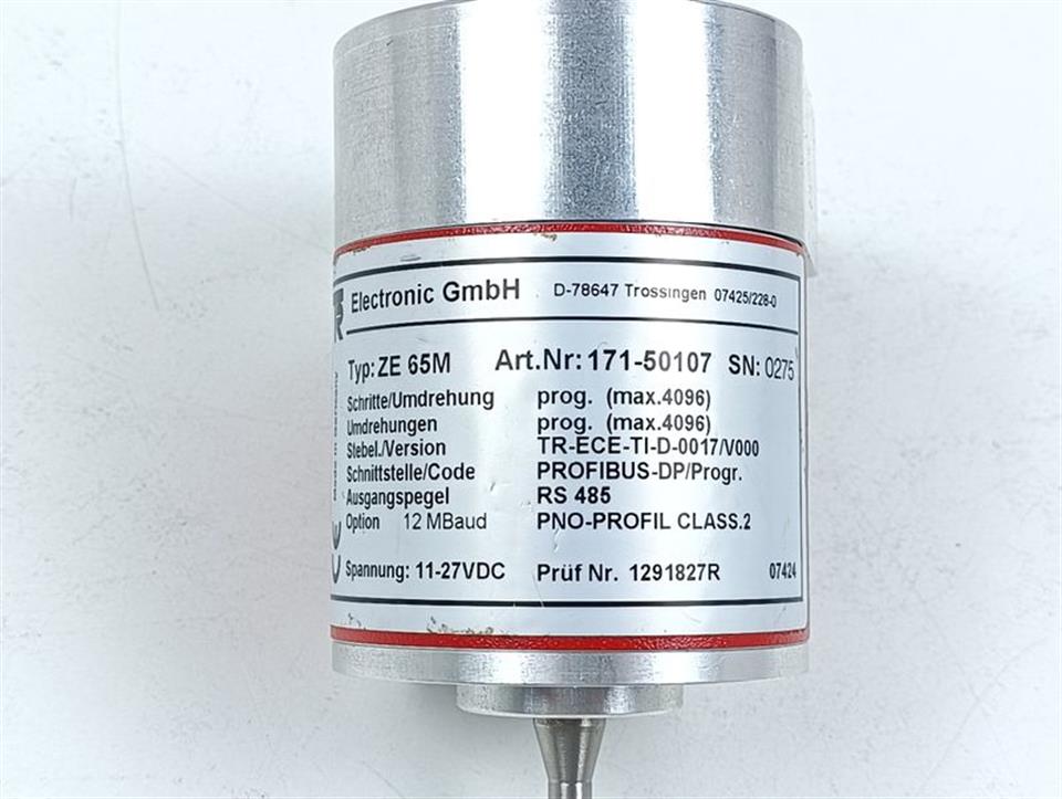 TR Electronic ZE 65M Art.Nr. 171-50107  RS 485 TOPZUSTAND