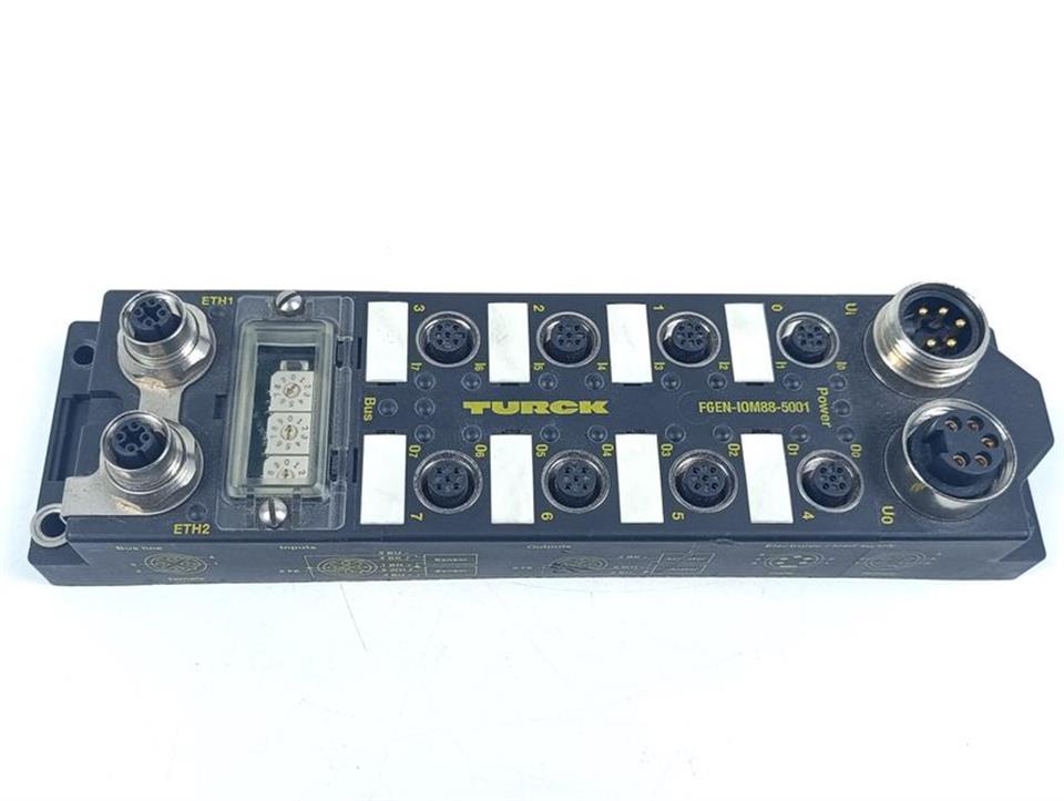 TURCK Compact multiprotocol Modul FGEN-IOM88-5001 Ident No: 6825424 TOP ZUSTAND