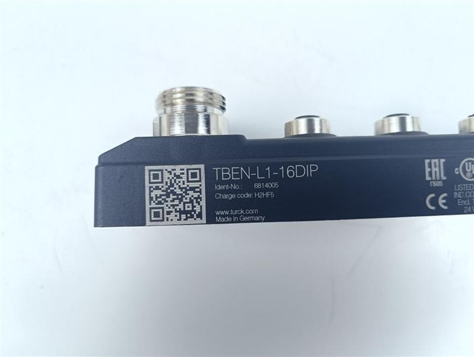 TURCK TBEN-L1-16DIP Multiprotokoll-I/O-Modul ID: 6814005 V3.2.8.0 TOP ZUSTAND