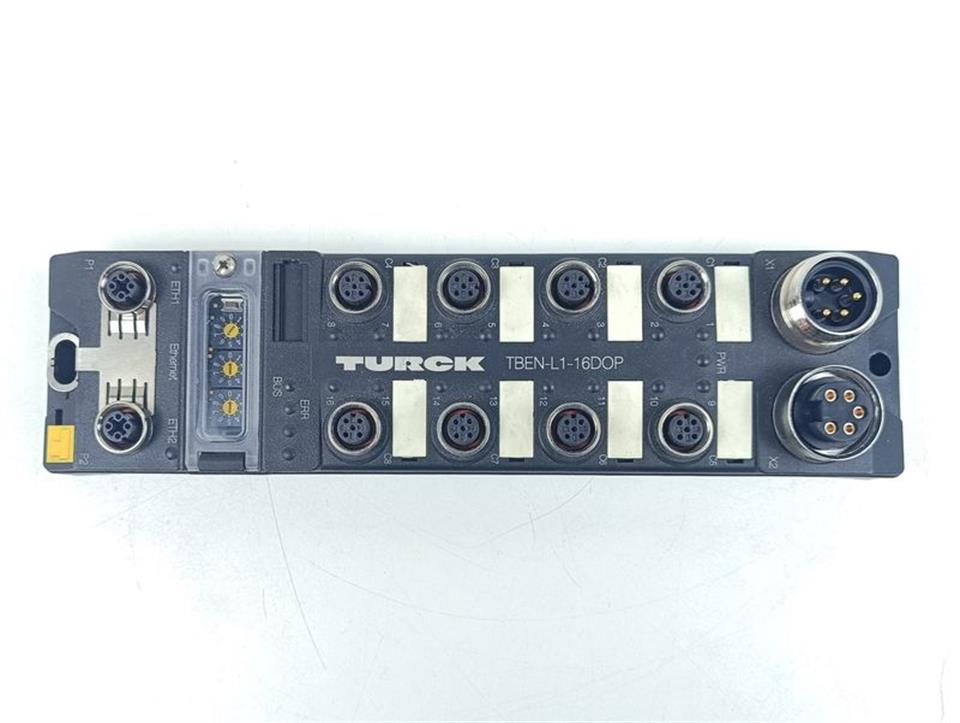 TURCK TBEN-L1-16DOP Multiprotokoll-I/O-Modul ID: 6814007 V3.2.8.0 TOP ZUSTAND