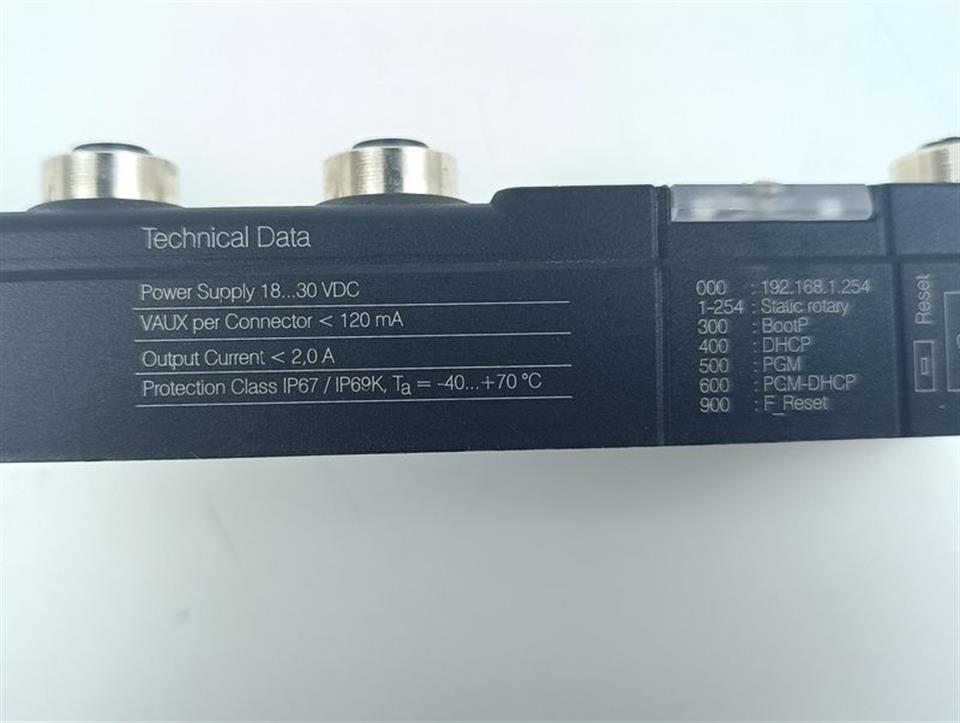 TURCK TBEN-L1-16DOP Multiprotokoll-I/O-Modul ID: 6814007 V3.2.8.0 TOP ZUSTAND
