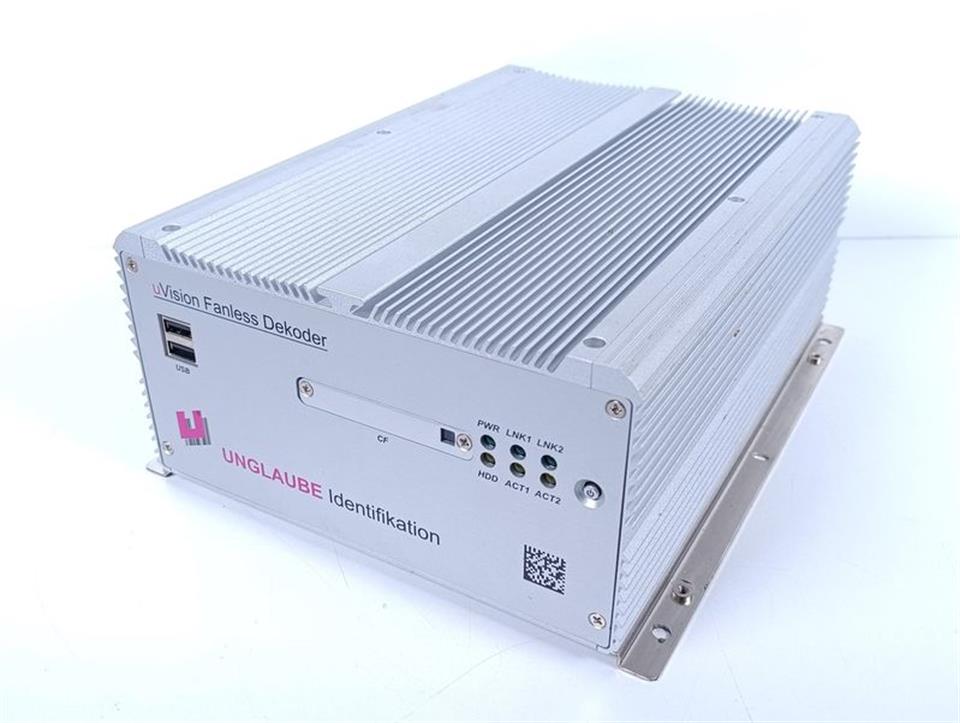 UNGLAUBE uVision Fanless Dekoder PICE 3140P2 + Beckhoff FC3101 NEUWERTIG