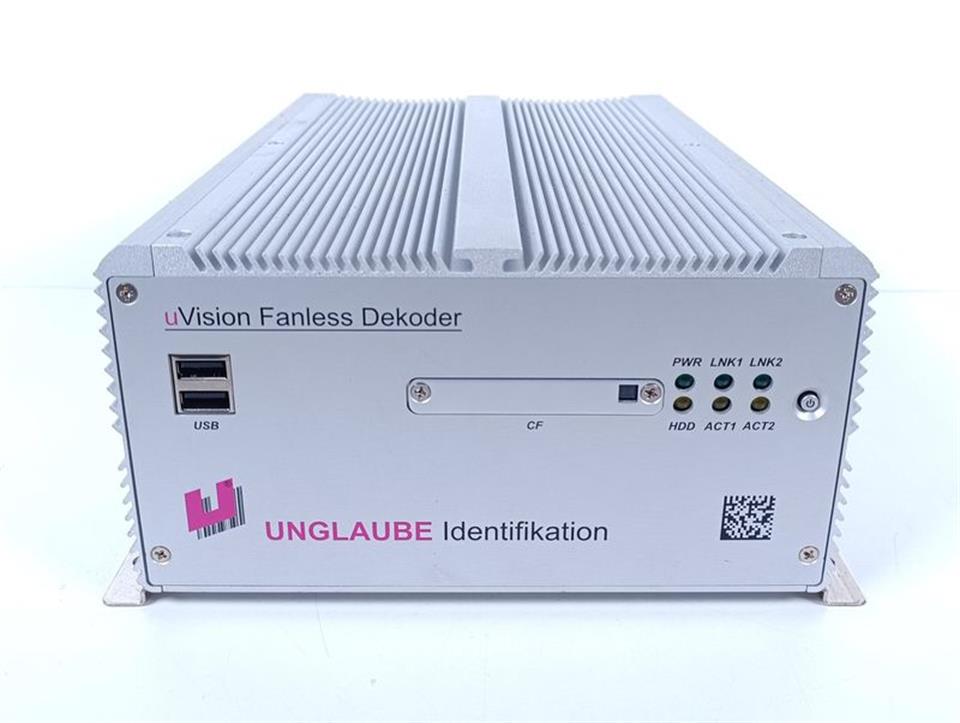 UNGLAUBE uVision Fanless Dekoder PICE 3140P2 + Beckhoff FC3101 NEUWERTIG