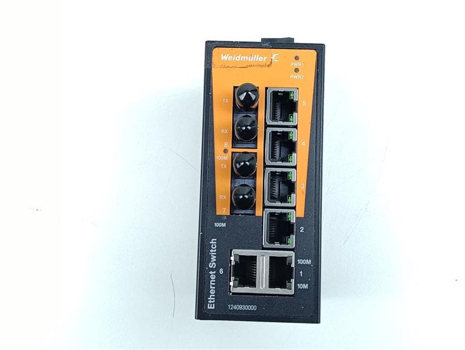 Weidmüller IE-SW-BL08-6TX-2ST Ethernet Switch NEUWERTIG