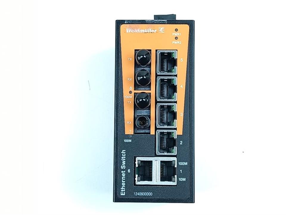 Weidmüller IE-SW-BL08-6TX-2ST Ethernet Switch TOP ZUSTAND