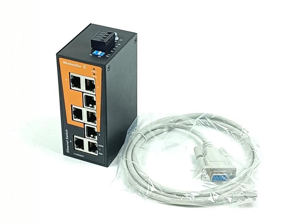 Weidmüller IE-SW-BL08-8TX Ethernet Switch NEUWERTIG