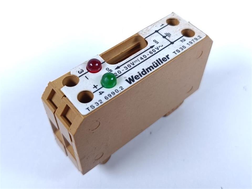 Weidmüller TS32 6990.2 TS35 1979.2 TOP ZUSTAND