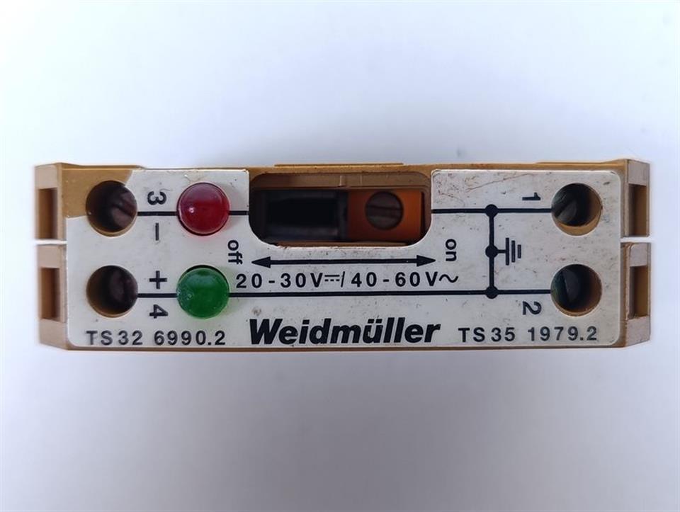 Weidmüller TS32 6990.2 TS35 1979.2 TOP ZUSTAND