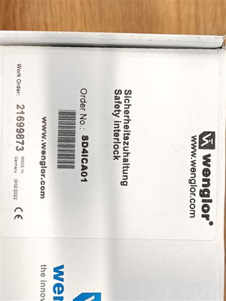 Wenglor SD4ICA01 Safety Interlock UNUSED OVP
