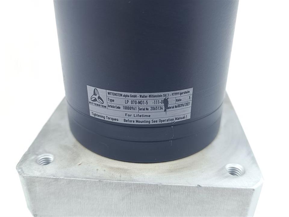 Wittenstein Alpha Planetengetriebe LP 070-M01-5-111-000 Ratio 5 TOP ZUSTAND
